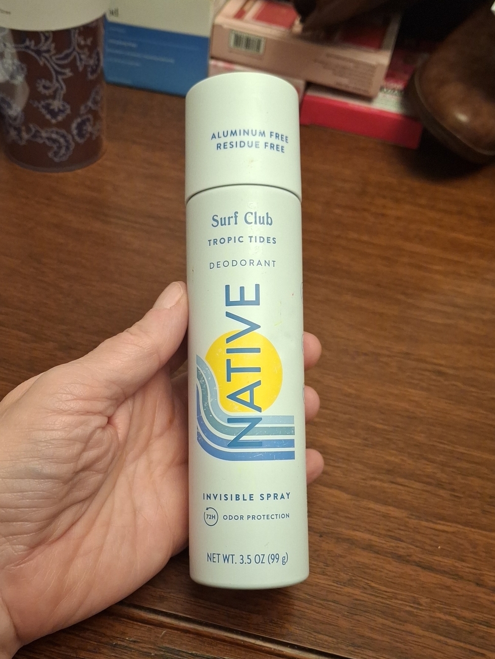 Native Surf Club Tropic Tides Deodorant Invisible Spray 99g New